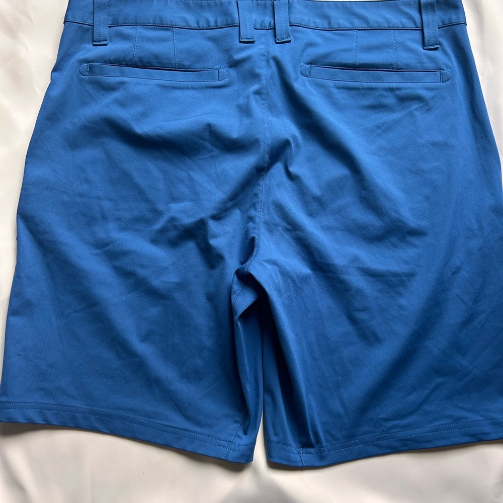 RHONE Athletic Shorts in Burgundy, Blue, and Beige - Picture 11 of 11